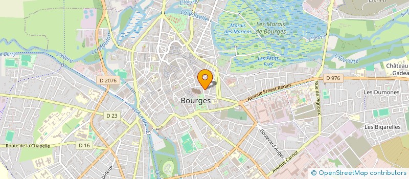 localisation de l'entreprise HOME VIDEO SA  BOURGES