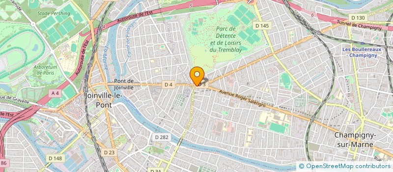 localisation de l'entreprise HOME ZONI  CHAMPIGNY-SUR-MARNE