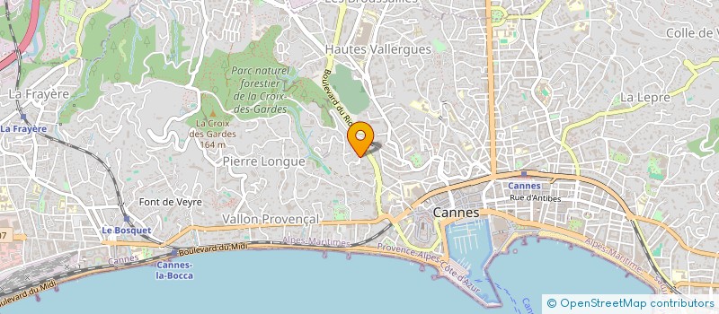 localisation de l'entreprise HOMEBAGS à CANNES