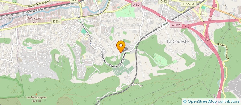 localisation de l'entreprise HOMEBLOK à AUBAGNE