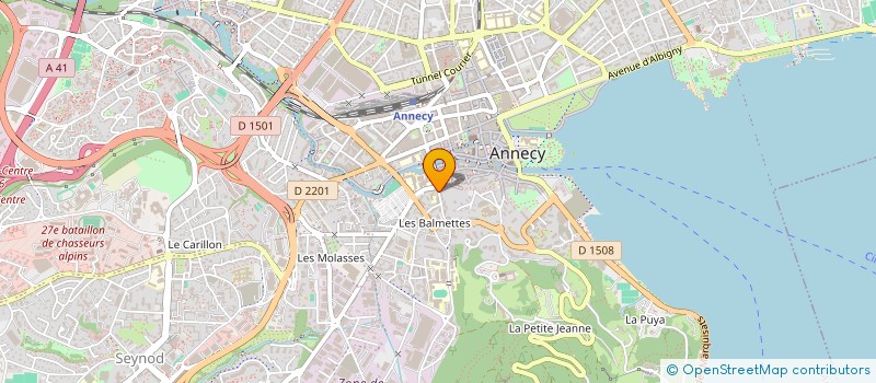 localisation de l'entreprise HOMEBUDDY' à ANNECY