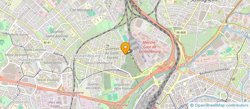 localisation de l'entreprise HOMEBY'BEN RENOVATION INTERIEURE à STRASBOURG