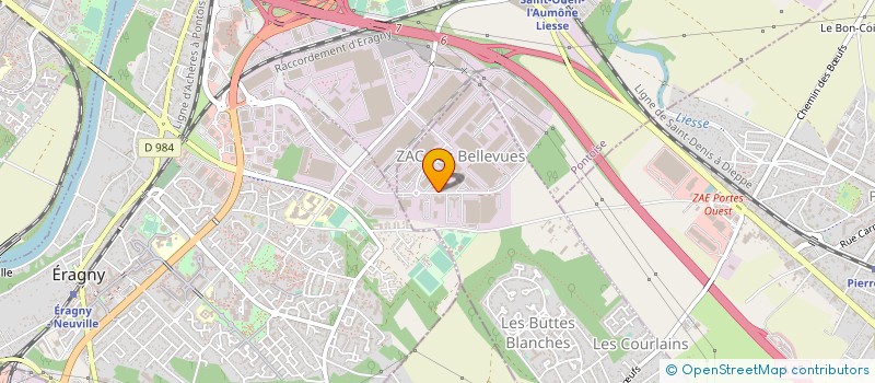 localisation de l'entreprise HOMECA à HERBLAY-SUR-SEINE