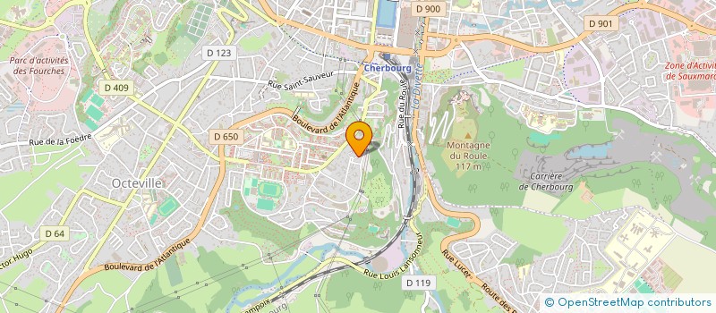 localisation de l'entreprise HOMECALL à CHERBOURG-EN-COTENTIN