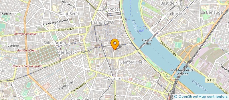 localisation de l'entreprise HOMECINESON à BORDEAUX