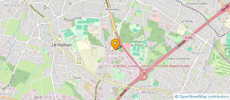 localisation de l'entreprise HOMECO  EYSINES