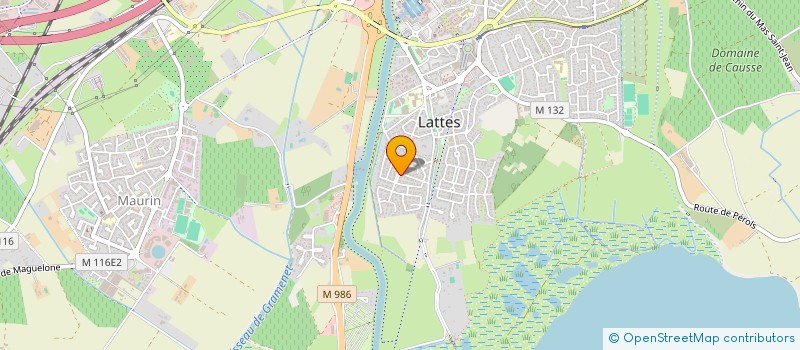 localisation de l'entreprise HOMEGA à LATTES