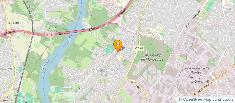 localisation de l'entreprise HOMEGA RENOVATION à NANTES