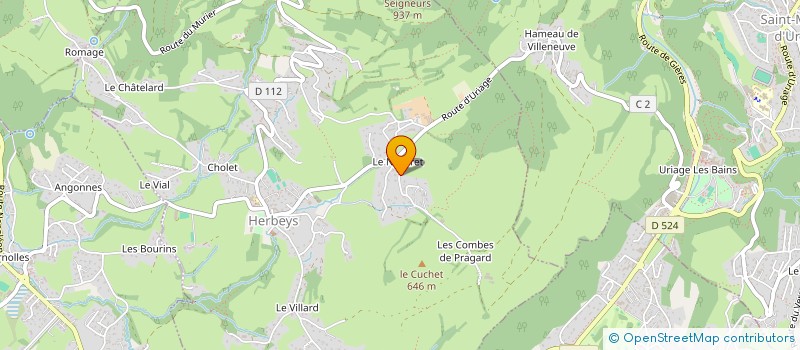 localisation de l'entreprise HOMEGALP  HERBEYS