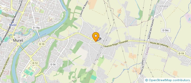 localisation de l'entreprise HOMELAND  MURET