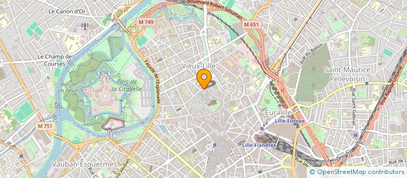 localisation de l'entreprise HOMELE à LILLE