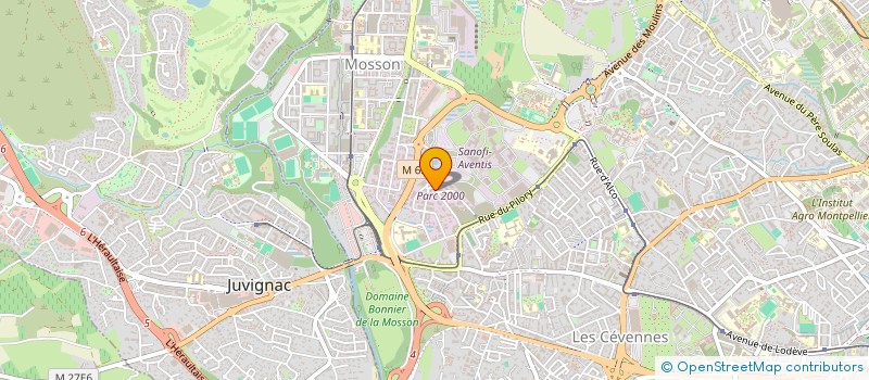 localisation de l'entreprise HOMELINK à MONTPELLIER