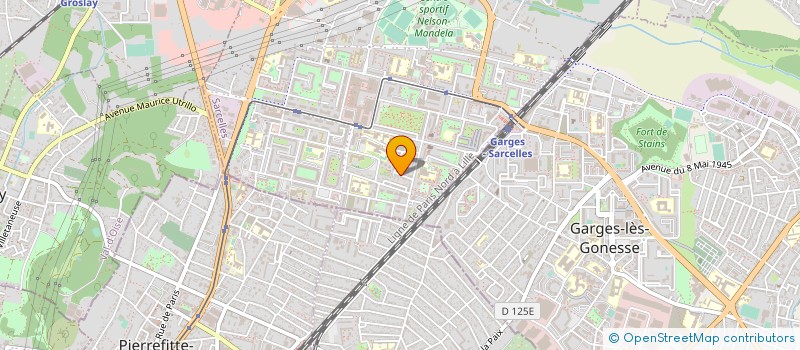 localisation de l'entreprise HOMELOG à GONESSE