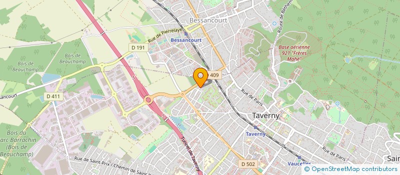 localisation de l'entreprise HOMELY  TAVERNY