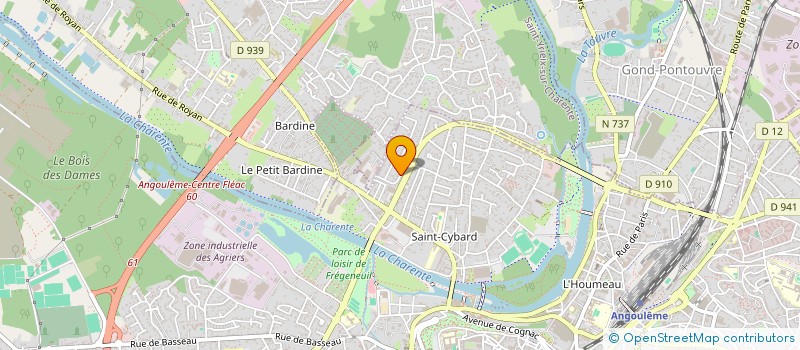 localisation de l'entreprise HOMEMADE VOYAGE à ANGOULEME