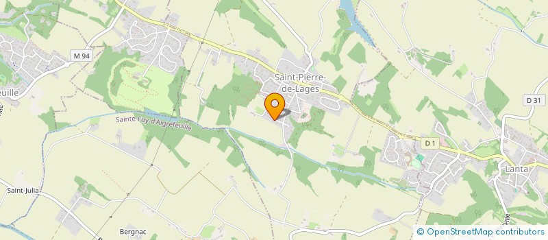 localisation de l'entreprise HOMEMEUP  SAINT-PIERRE-DE-LAGES