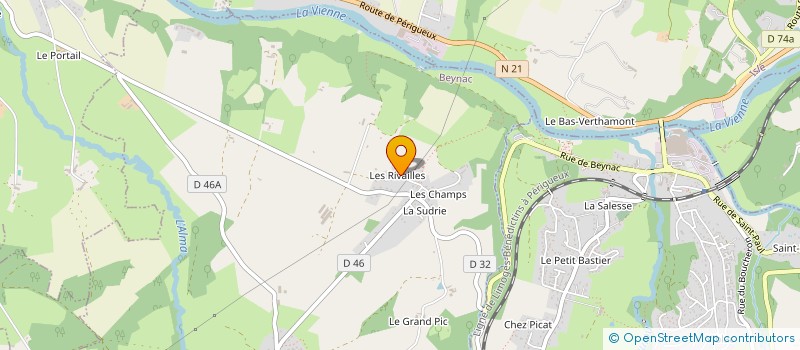 localisation de l'entreprise HOMENERGIE à BEYNAC