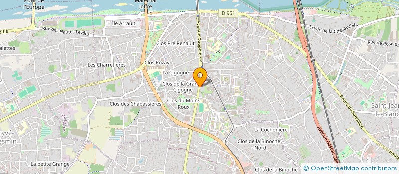 localisation de l'entreprise HOMENERGY à ORLEANS