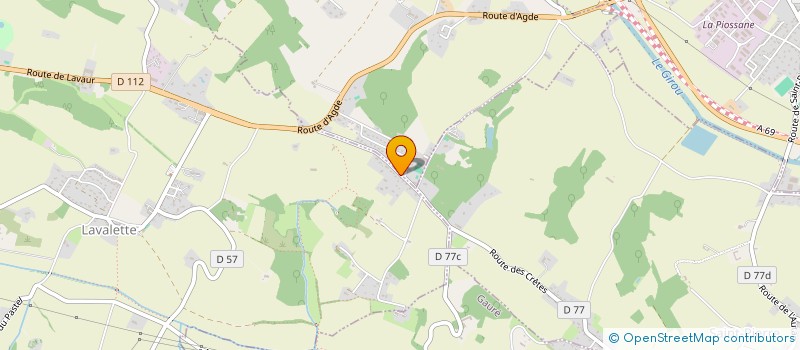 localisation de l'entreprise HOMENVIRONNEMENT  LAVALETTE