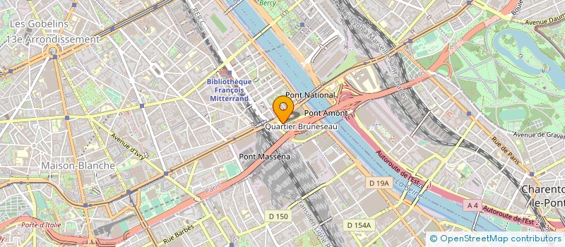 localisation de l'entreprise HOMEOPATHIE ROCAL à PARIS