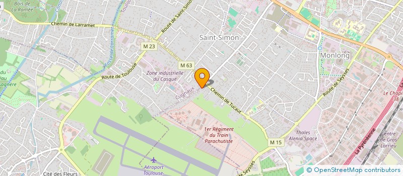 localisation de l'entreprise HOMEPAC à TOULOUSE