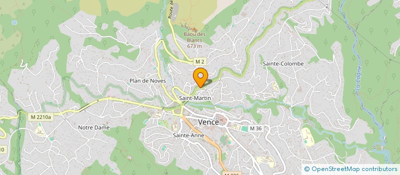 localisation de l'entreprise HOMER CONCIERGERIE  VENCE