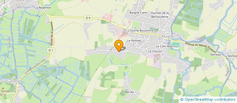 localisation de l'entreprise HOMERE à BREM-SUR-MER