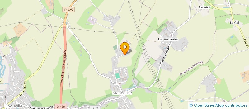 localisation de l'entreprise HOMERE  MANEGLISE