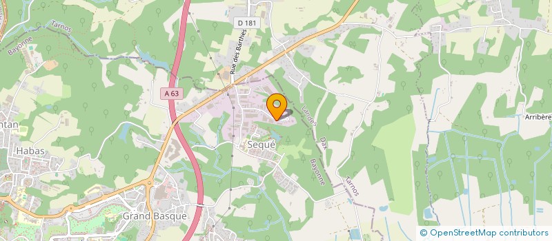 localisation de l'entreprise HOMERUN à BAYONNE