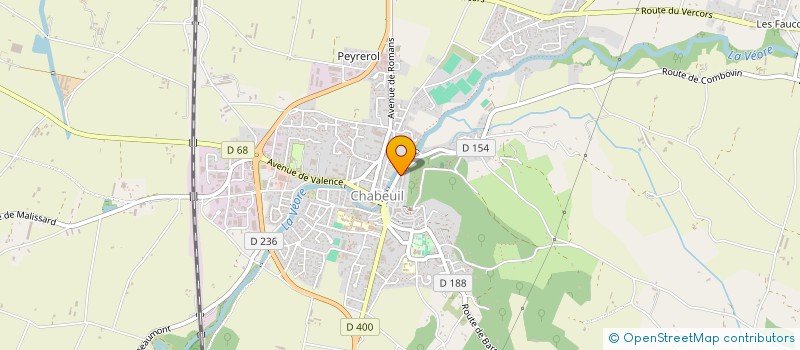 localisation de l'entreprise HOMES à CHABEUIL