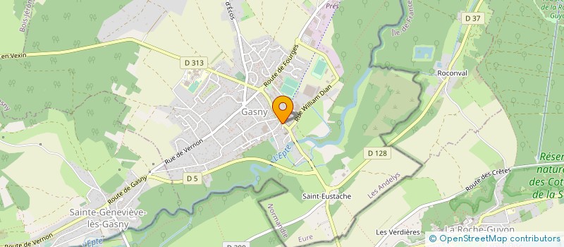 localisation de l'entreprise HOMES-DECO  GASNY