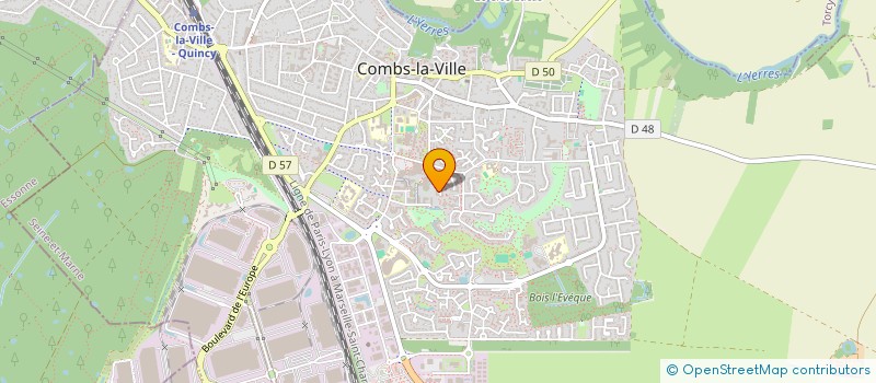 localisation de l'entreprise HOMES DECOR  COMBS-LA-VILLE