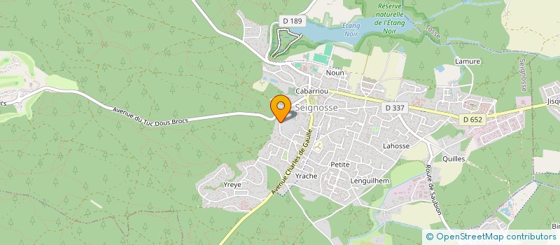 localisation de l'entreprise HOMESMDR  SEIGNOSSE