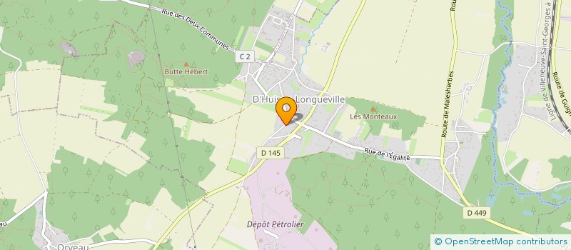 localisation de l'entreprise HOMESTAGING DECO FRANCE à D'HUISON-LONGUEVILLE