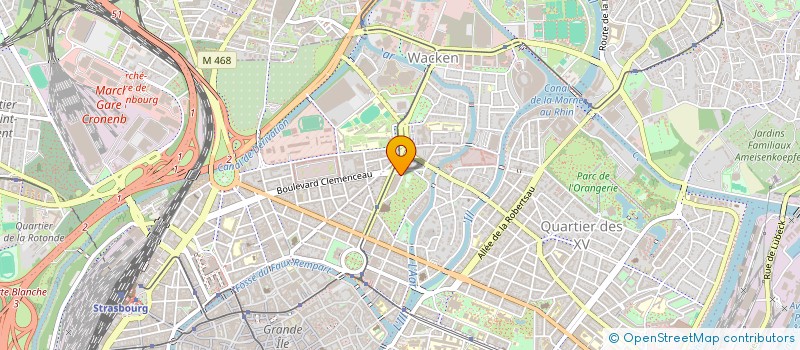 localisation de l'entreprise HOMESTANDING à STRASBOURG
