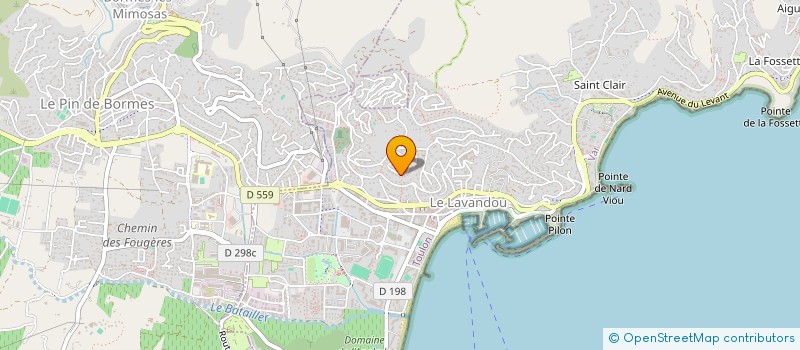 localisation de l'entreprise HOMESTAY à LE LAVANDOU