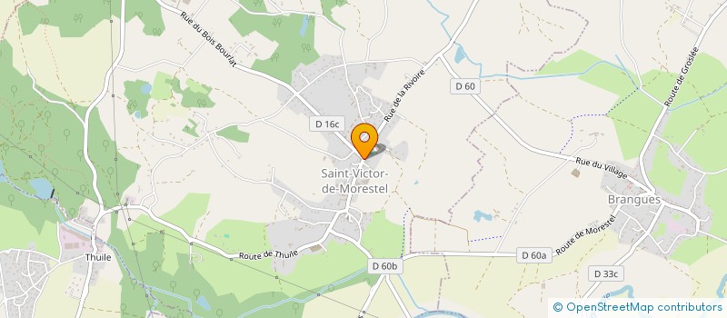 localisation de l'entreprise HOMESTEEL à CHALAMONT