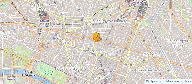 localisation de l'entreprise HOMESTYLE à PARIS