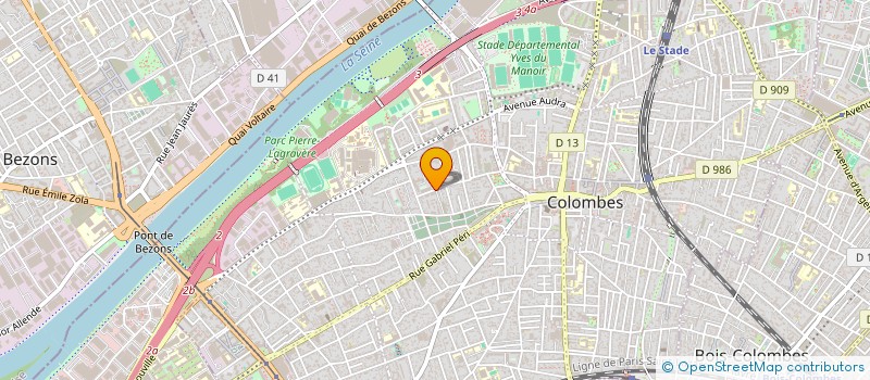 localisation de l'entreprise HOMESTYLE GROUPE à COLOMBES