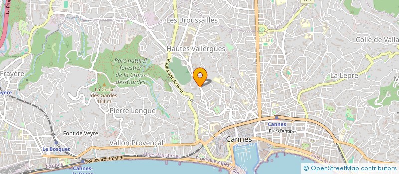 localisation de l'entreprise HOMESYS à CANNES