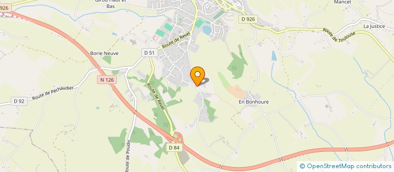 localisation de l'entreprise HOMETEC VA  PUYLAURENS