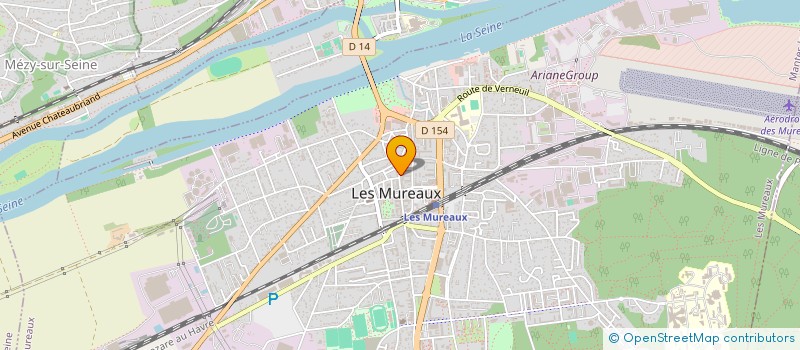 localisation de l'entreprise HOMETEL à LES MUREAUX