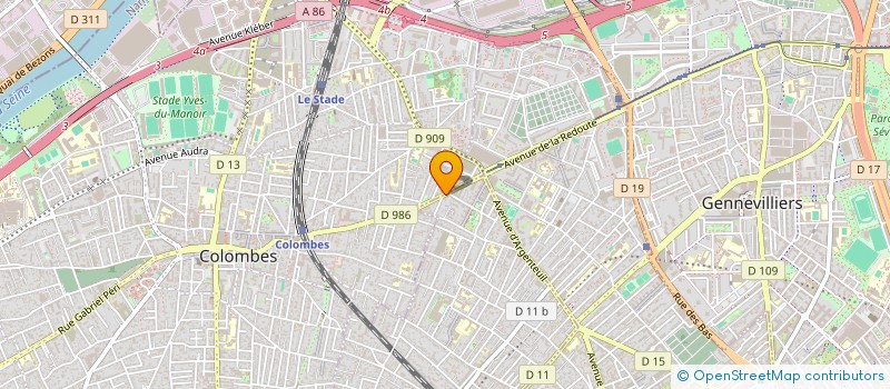 localisation de l'entreprise HOMETIMUM à BOIS-COLOMBES