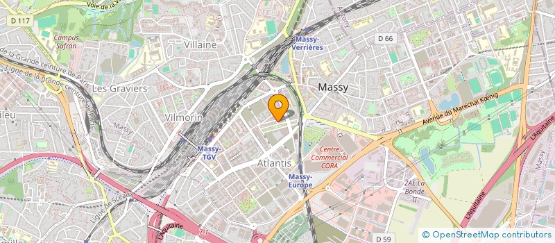localisation de l'entreprise HOMEUGO à MASSY