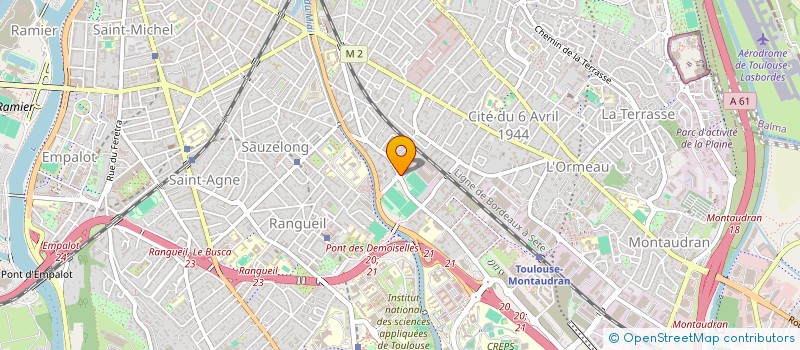 localisation de l'entreprise HOMEVILLAGE à TOULOUSE