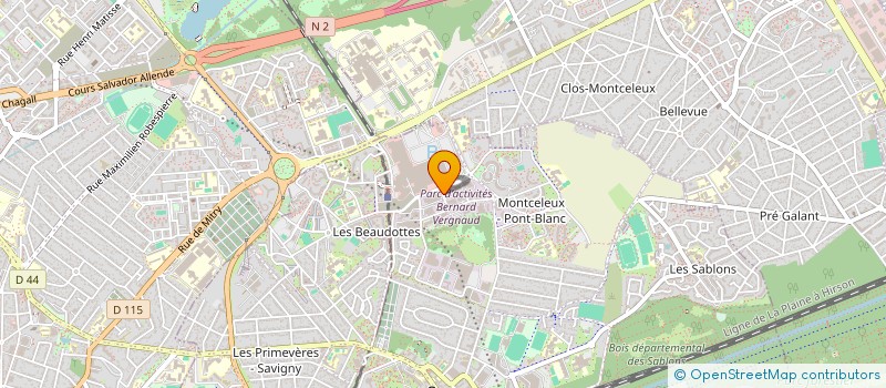localisation de l'entreprise HOMEVIT à SEVRAN