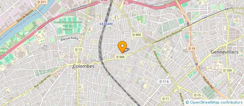 localisation de l'entreprise HOMEWISE à COLOMBES