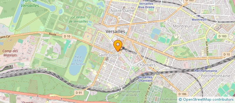 localisation de l'entreprise HOMEWISE  VERSAILLES