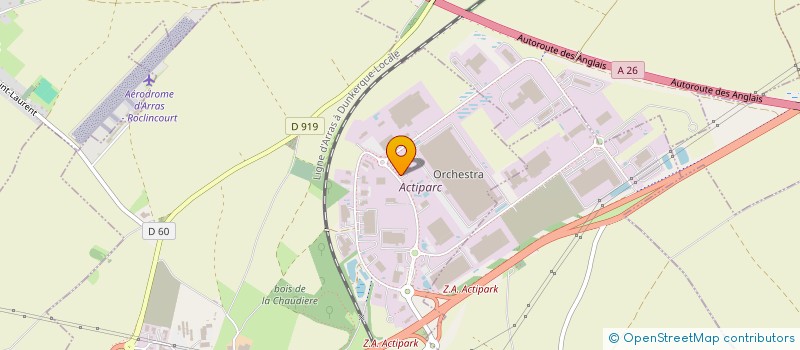 localisation de l'entreprise HOMEZIO  SAINT-LAURENT-BLANGY