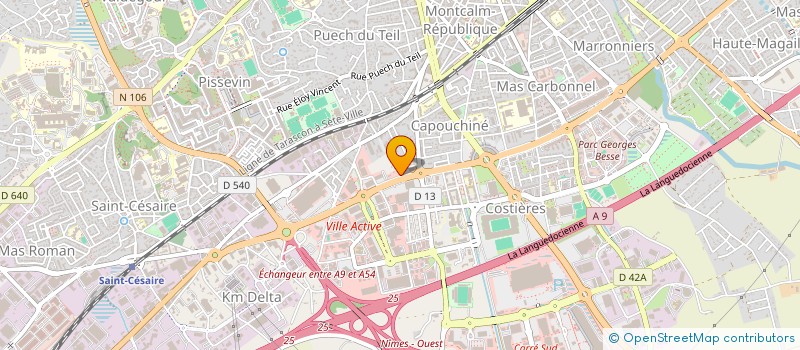 localisation de l'entreprise HOMFEN à NIMES